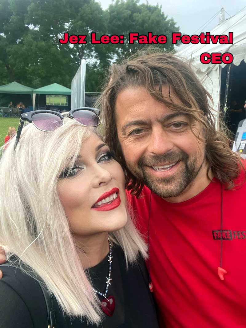 <q>Jez from fake festivals</q>