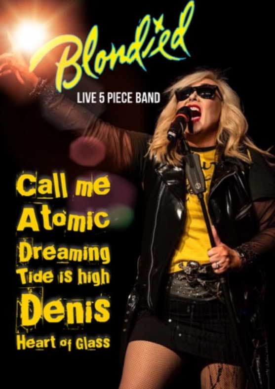 <q>blondied live 5 piece poste</q>